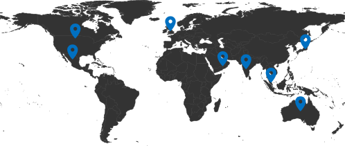 Foundation members are spread across the globe